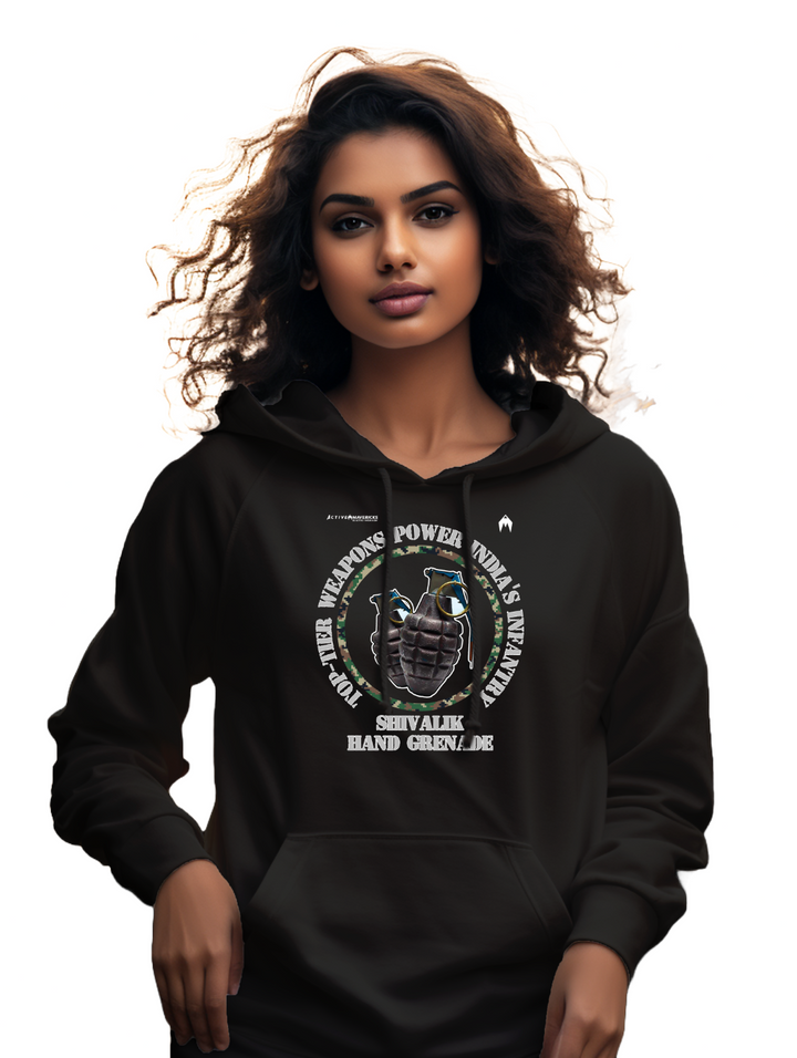 Women's SHIVALIK HAND GRENADE HOODIE