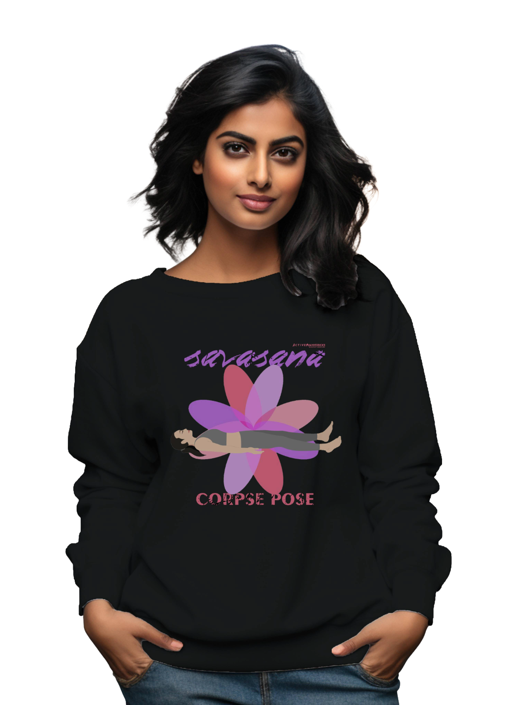 Women's SAVASANA   Sweatshirt