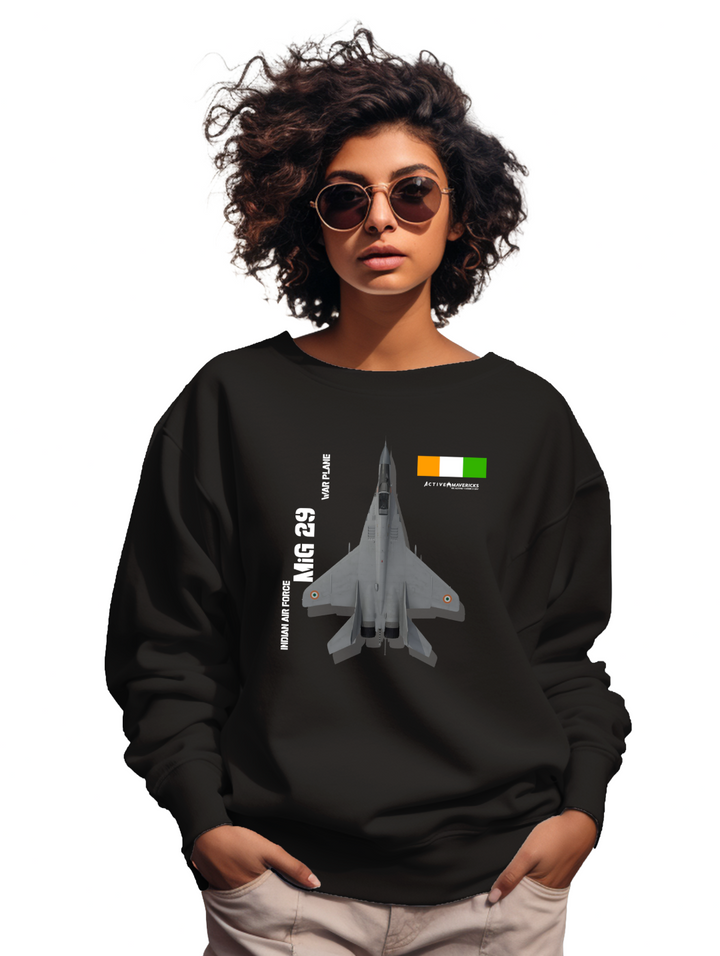 Womens  MIG 29  swetashirt