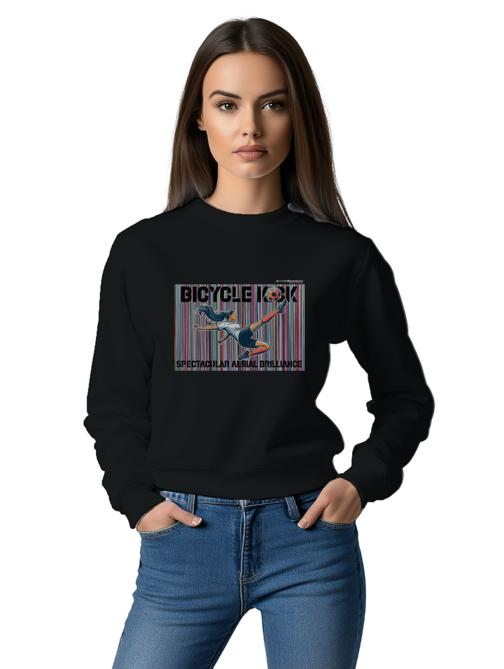 Womens BICYCLE KICK  Sweatshirt