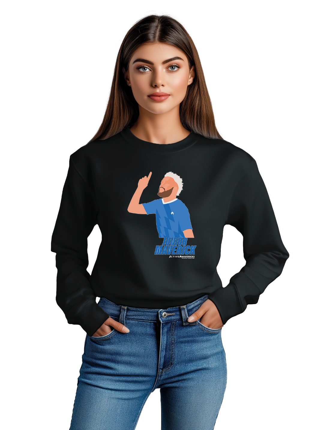 Women Junior Maverick  Sweatshirt
