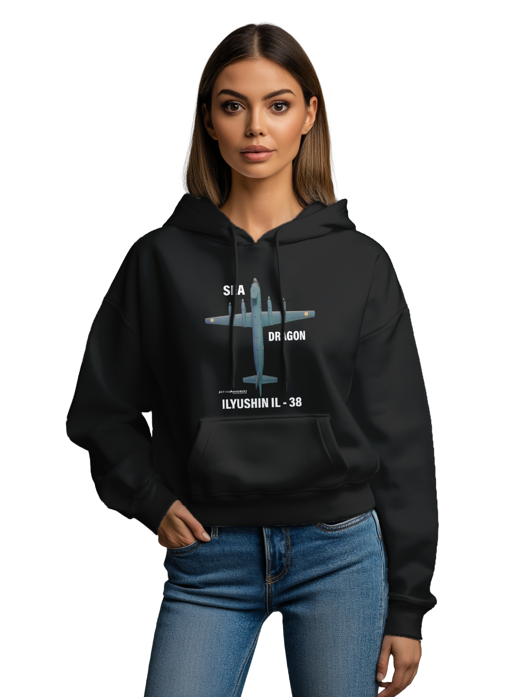 Womens ILYUSHIN IL 38 hoodie