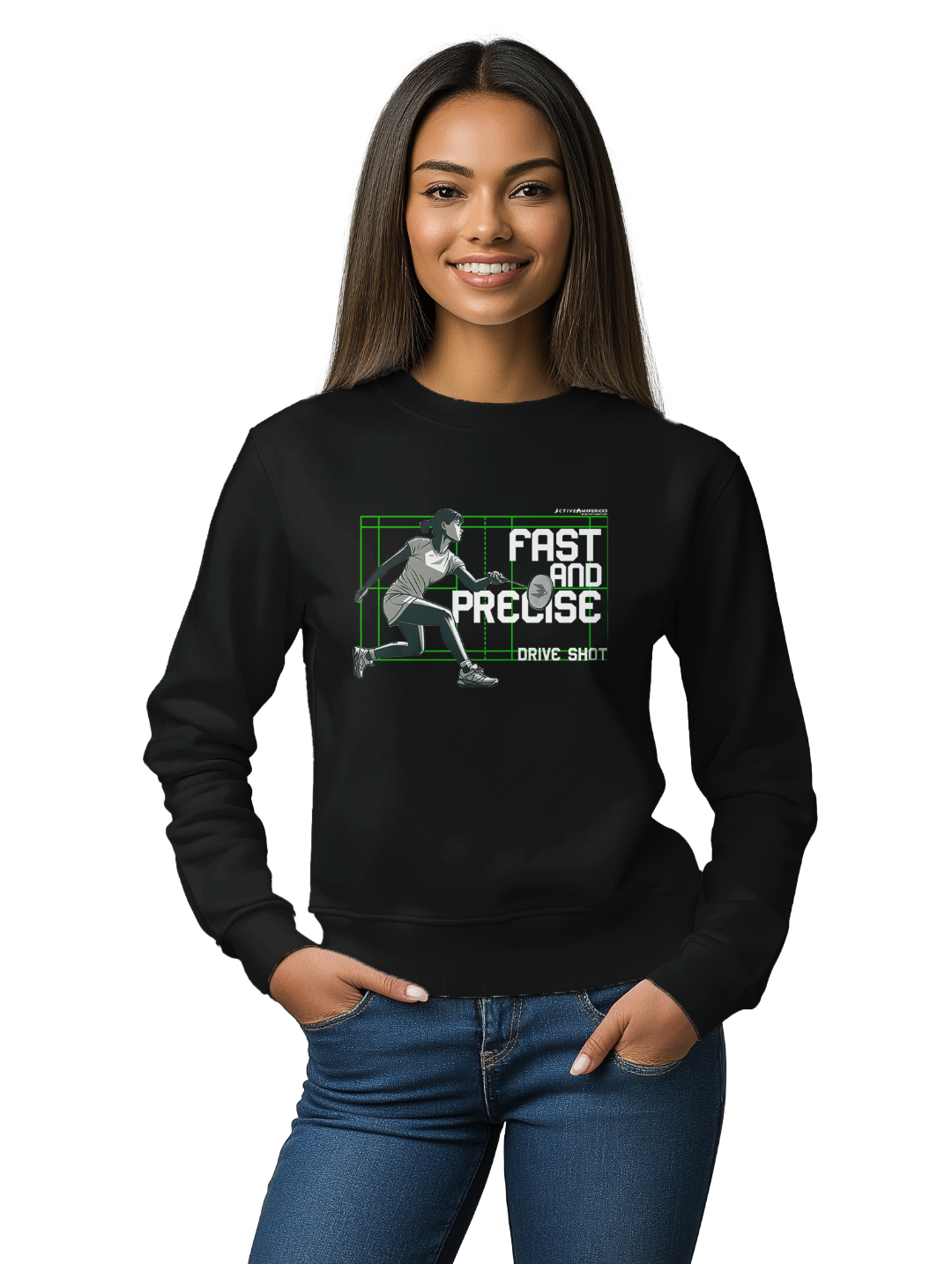 Womens DRIVE SHOT Sweatshirt