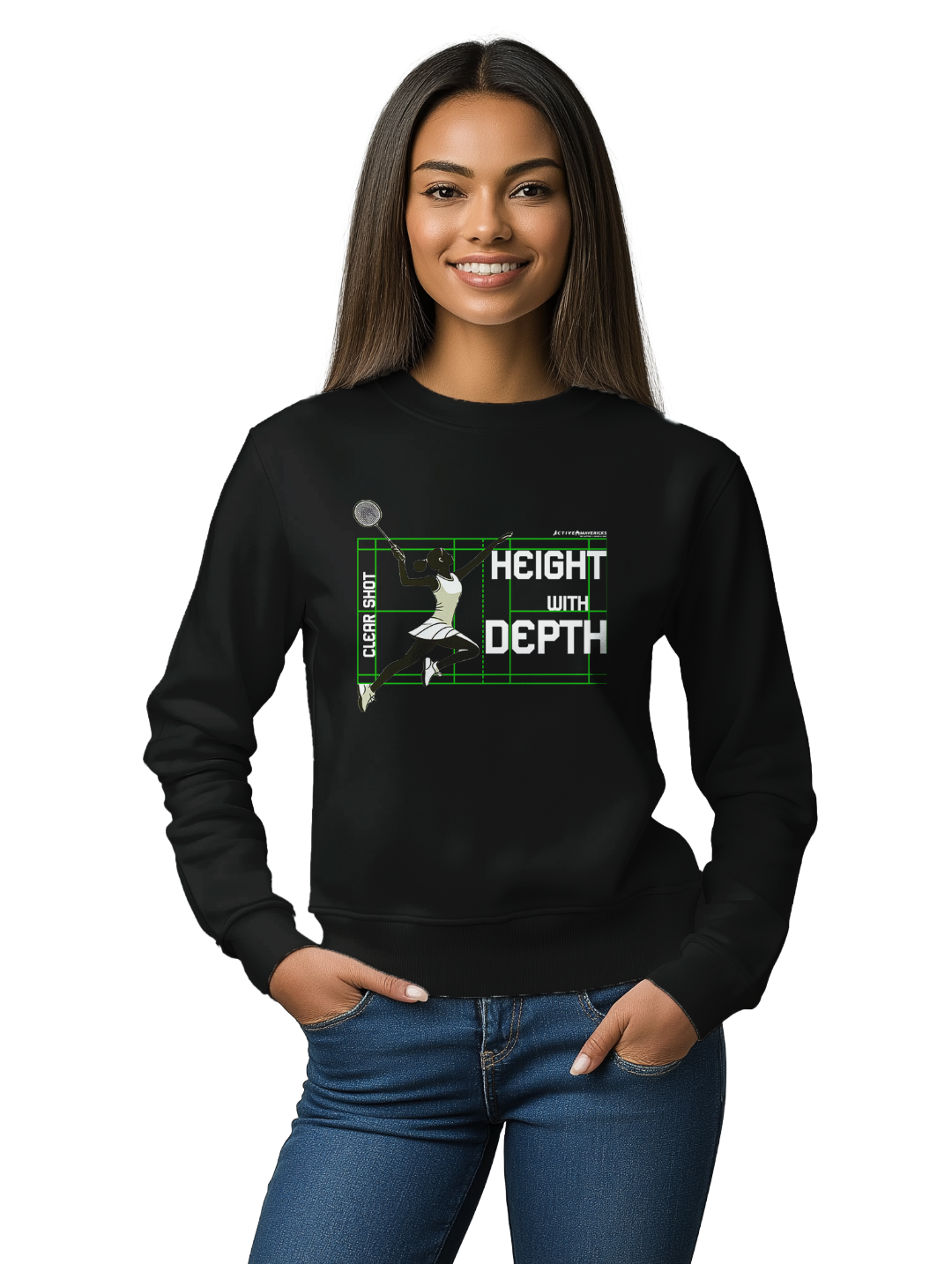 Womens CLEAR SHOT Sweatshirt
