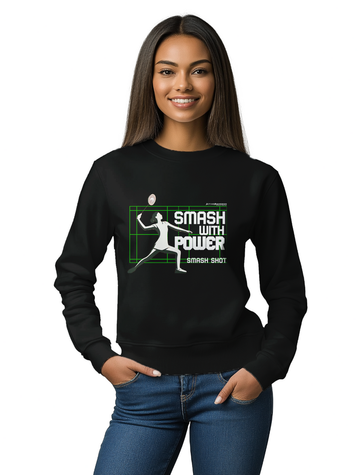 Womens SMASH SHOT Sweatshirt