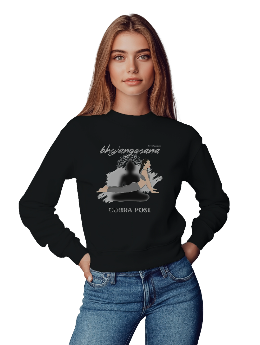 Women's BHUJANGASANA  Sweatshirt