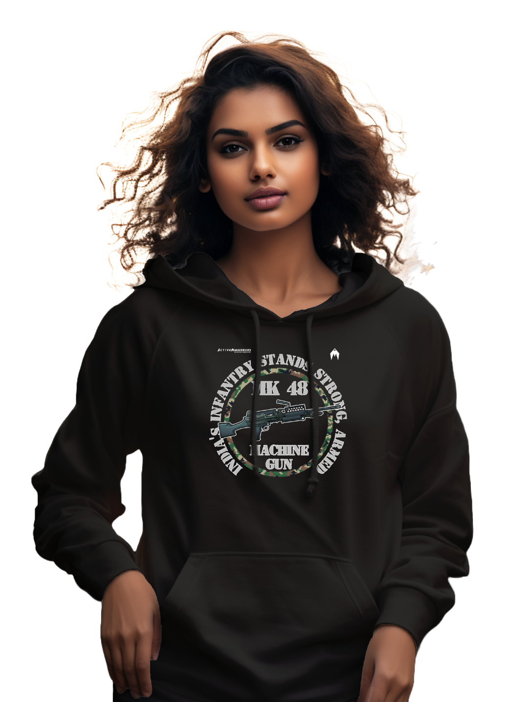 Women's MK 48 MACHINE GUN HOODIE