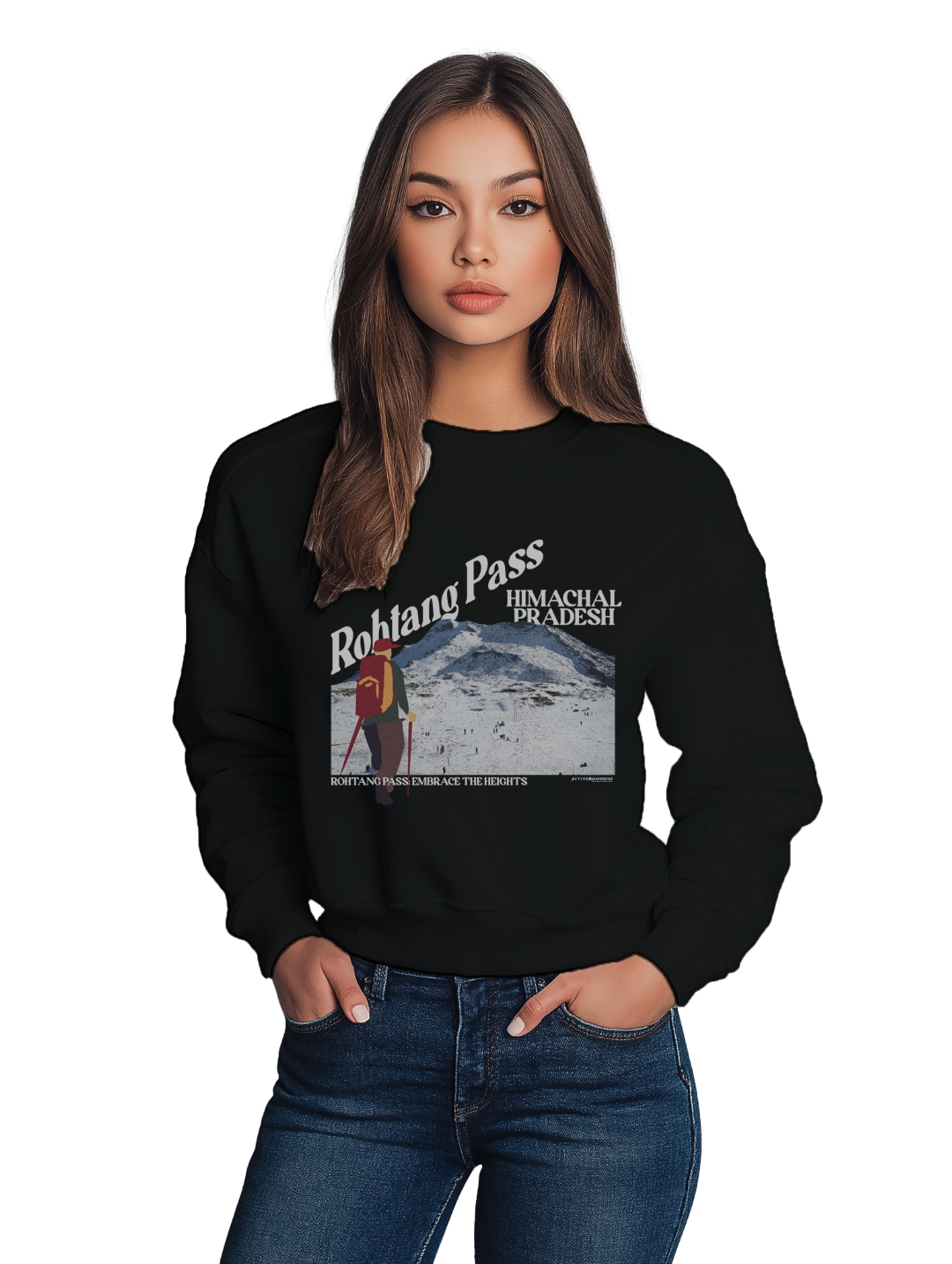 Women's ROHTANG PASS : HIMACHAL PRADESH Sweatshirt