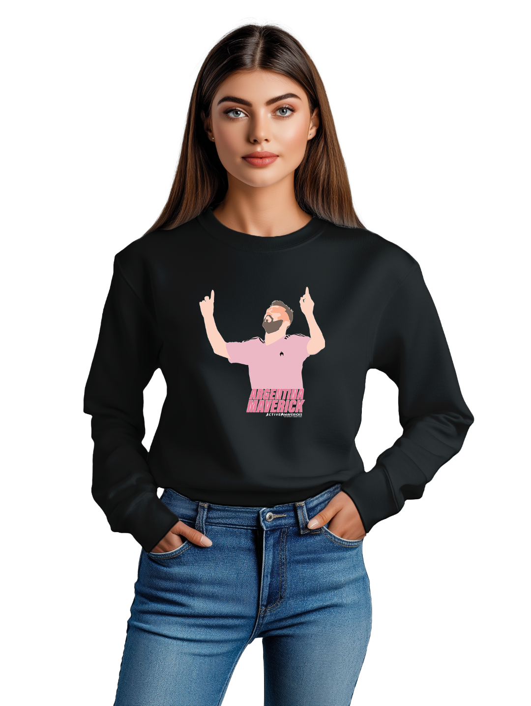 Women Legend of football Maverick  Sweatshirt