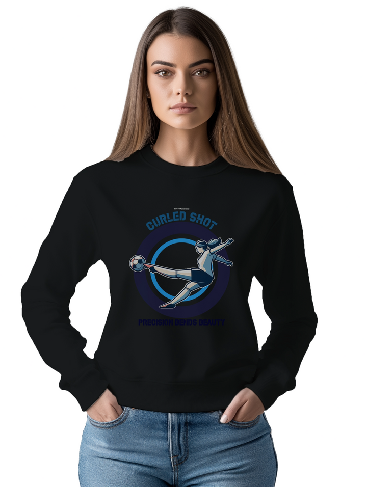 Womens CURLED SHOT  Sweatshirt
