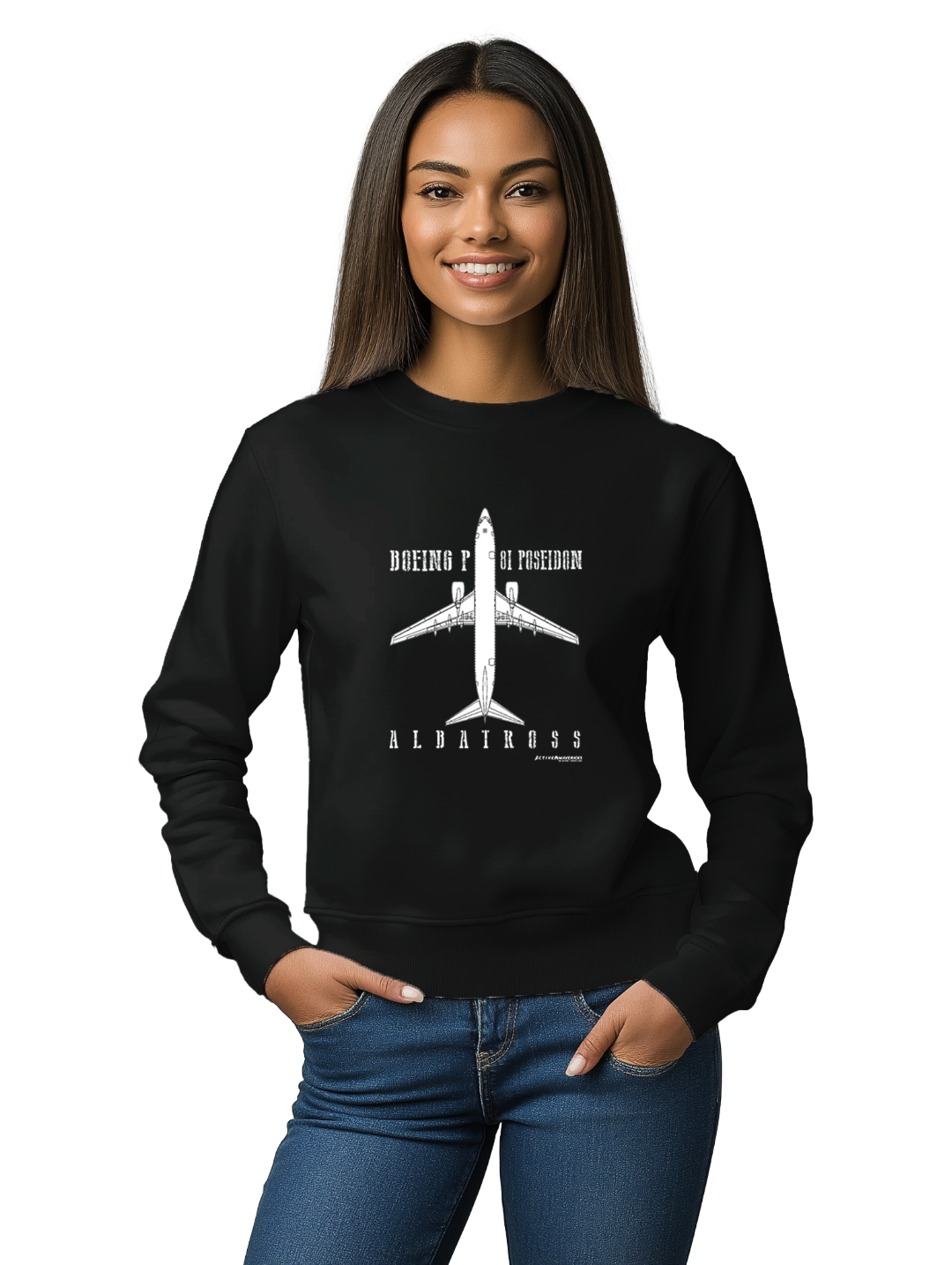 Womens BOEING P8I ALBATROSS Sweatshirt