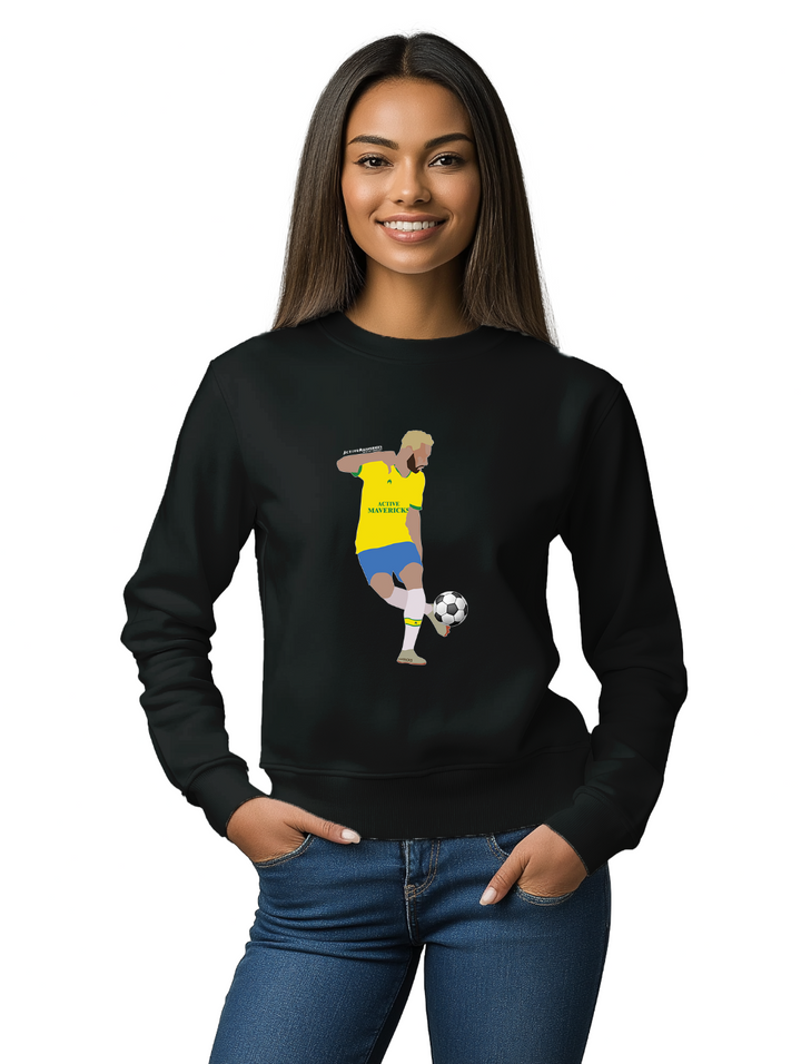 Women Dribber and Attacking Midfielder  Sweatshirt