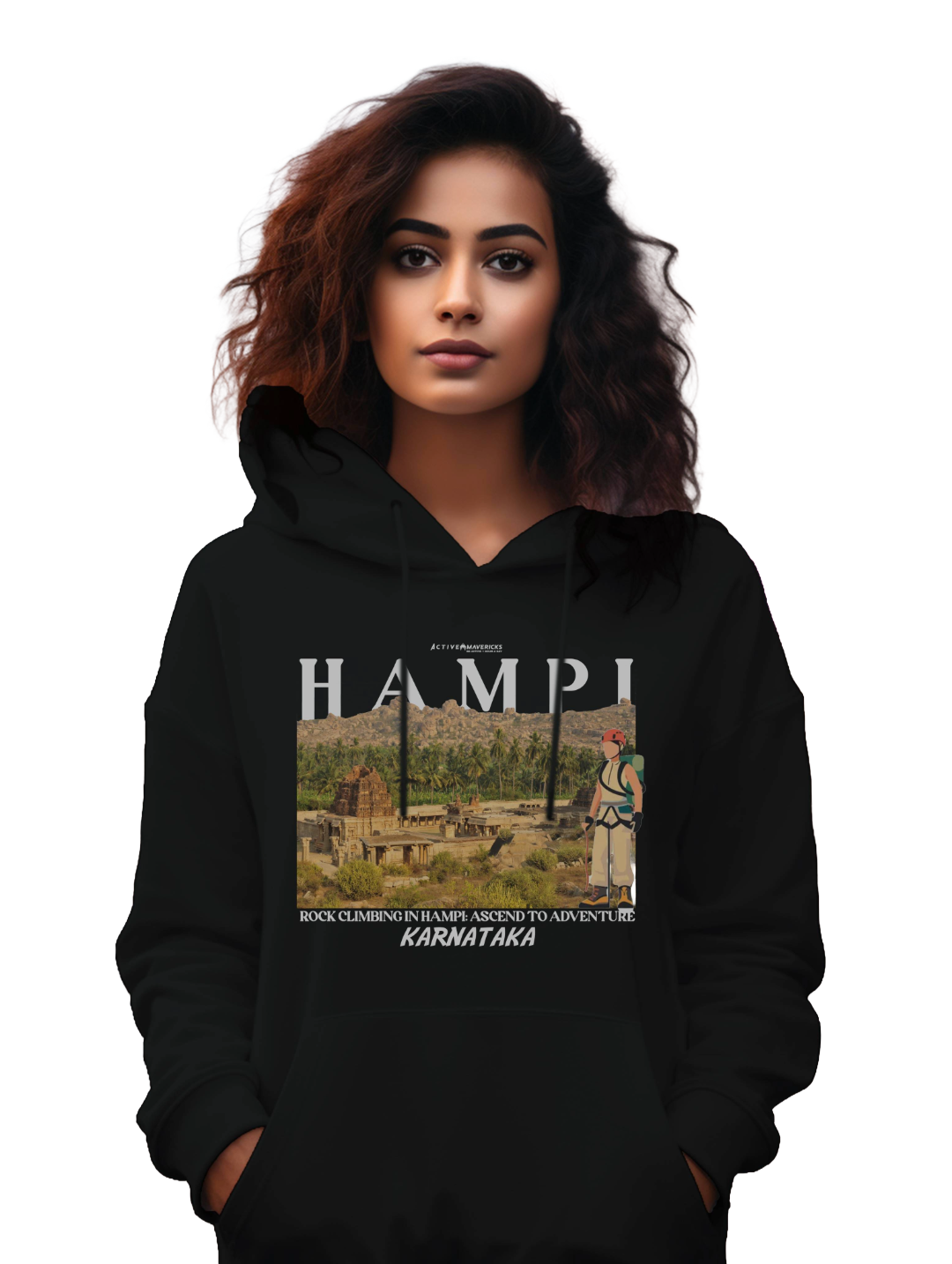 Women's HAMPI : KARNATAKA Hoodie
