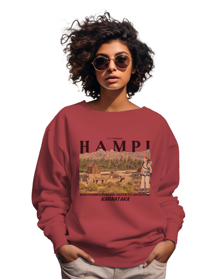 Women's HAMPI : KARNATAKA Sweatshirt