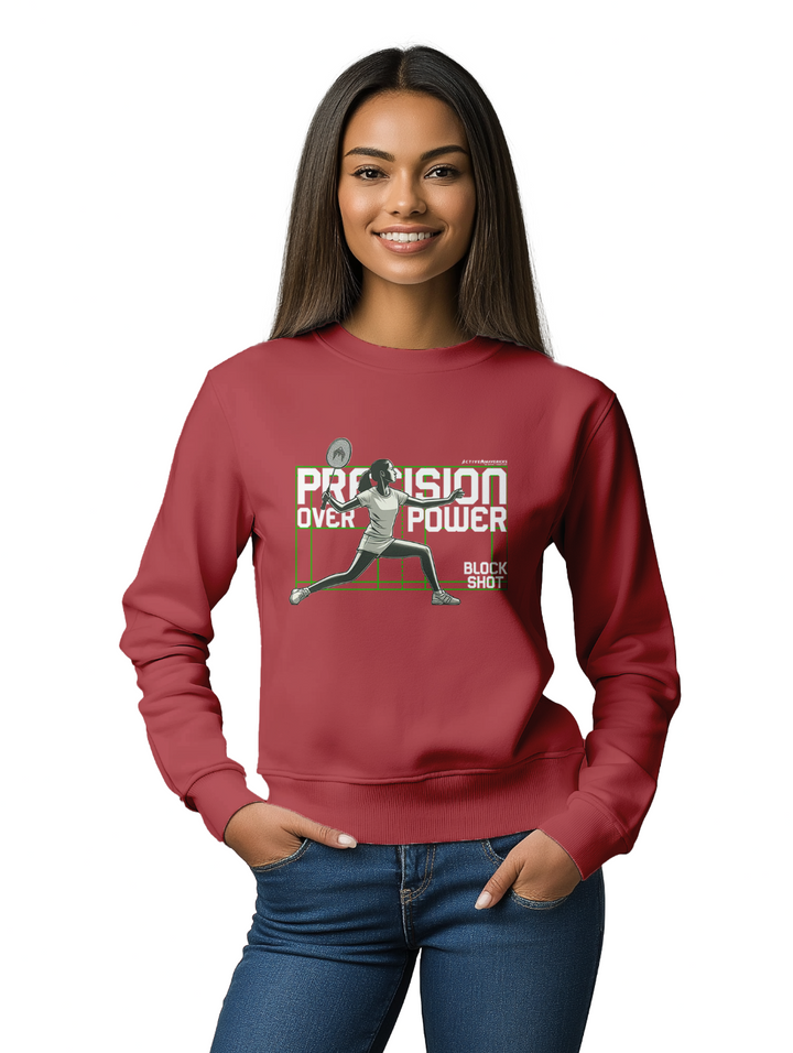 Womens BLOCK SHOT Sweatshirt