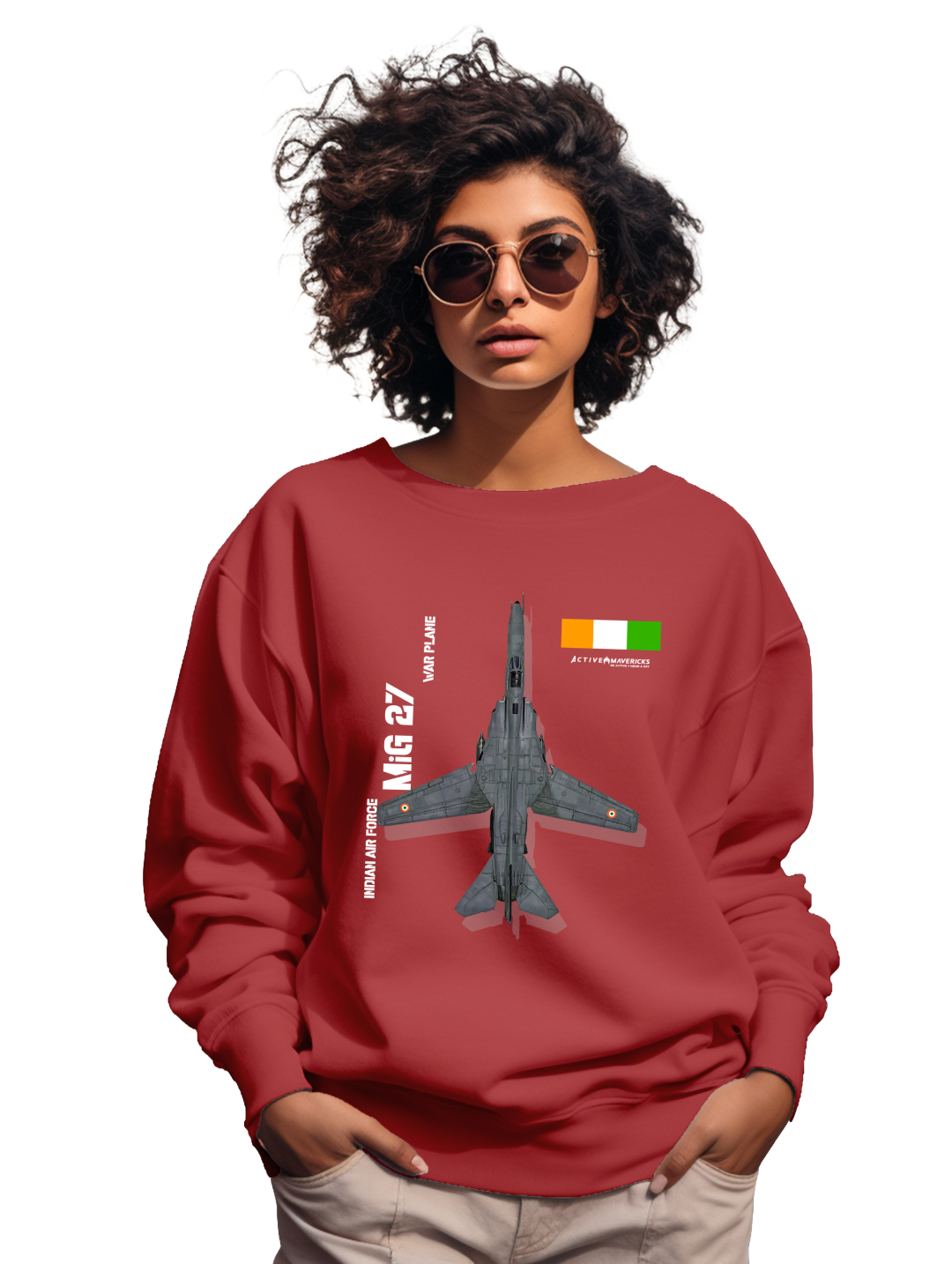 Womens  MIG 27 sweatshirt