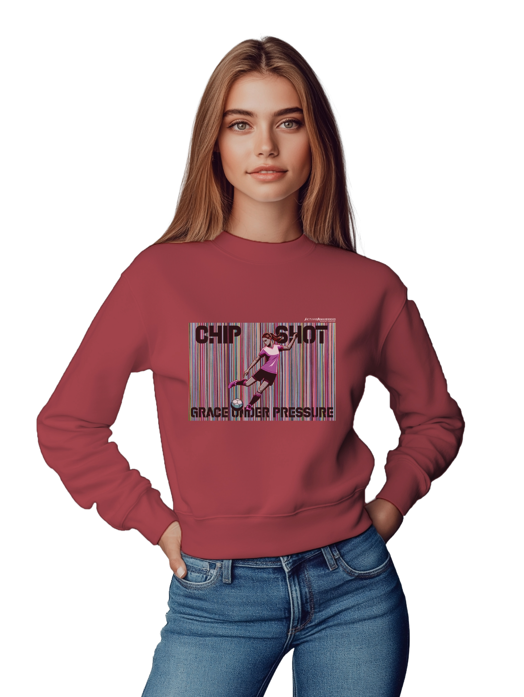 Womens CHIP SHOT  Sweatshirt