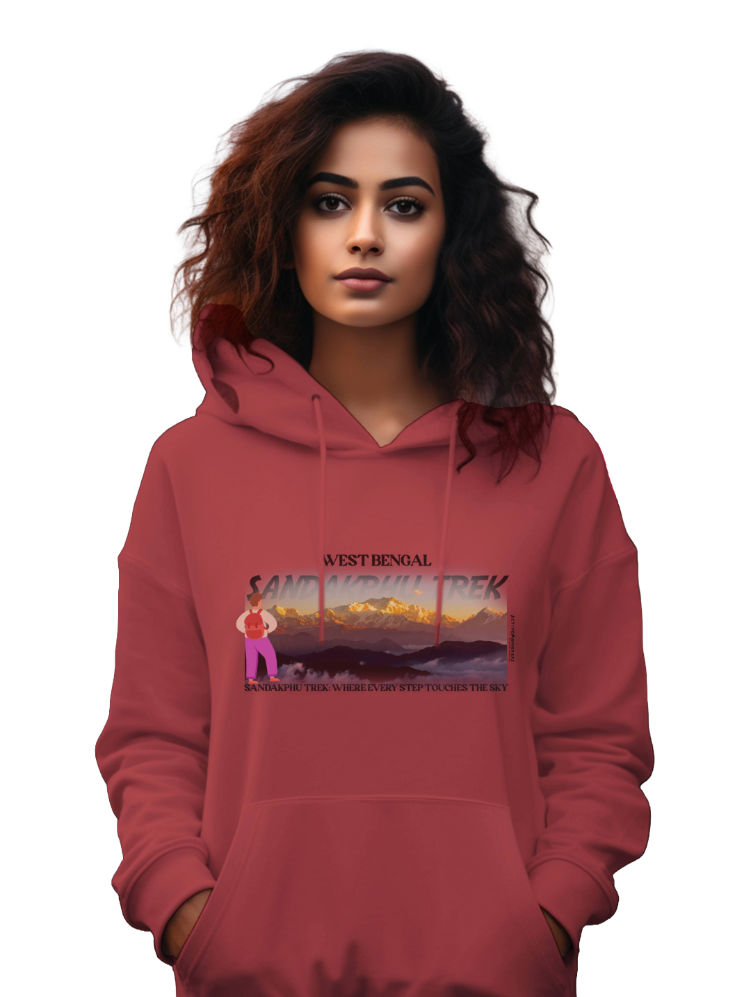 Women's SANDAKPHU TREK : WEST BENGAL Hoddie