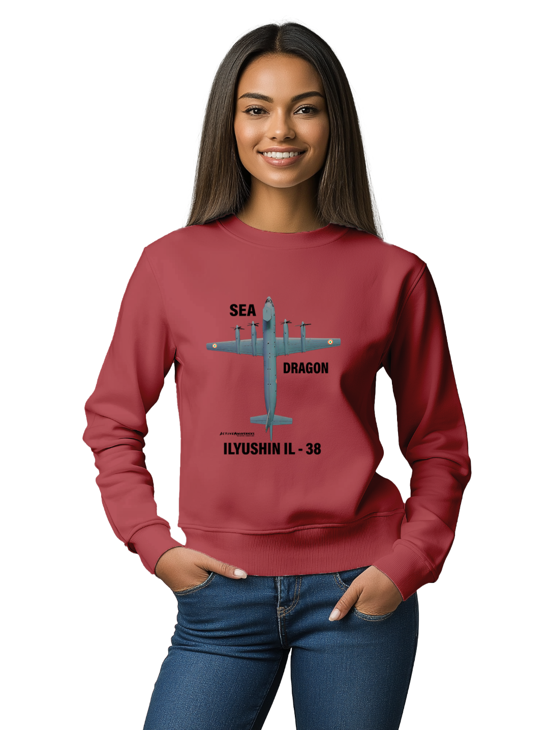 Womens ILYUSHIN IL 38 Sweatshirt