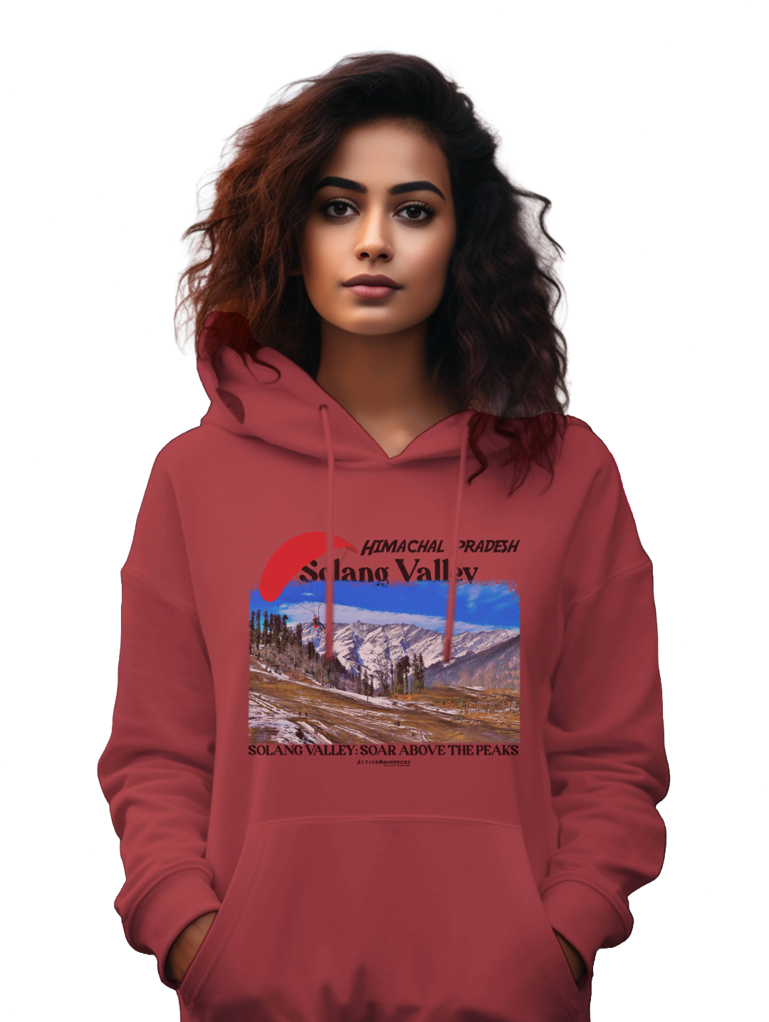 Women's SOLANG VALLEY  HIMACHAL PRADESH Hoodie
