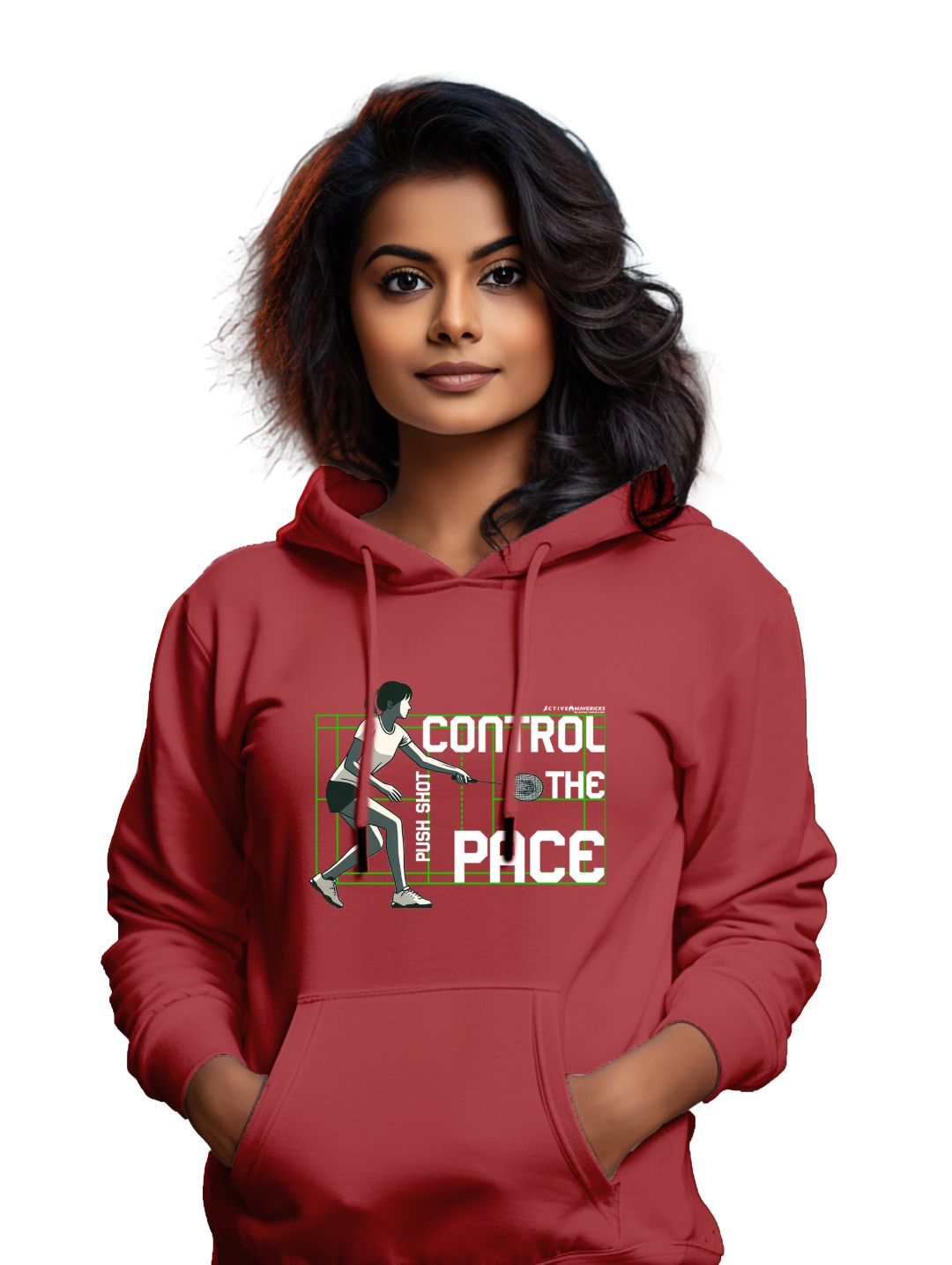 Womens  Push Shot Hoodie