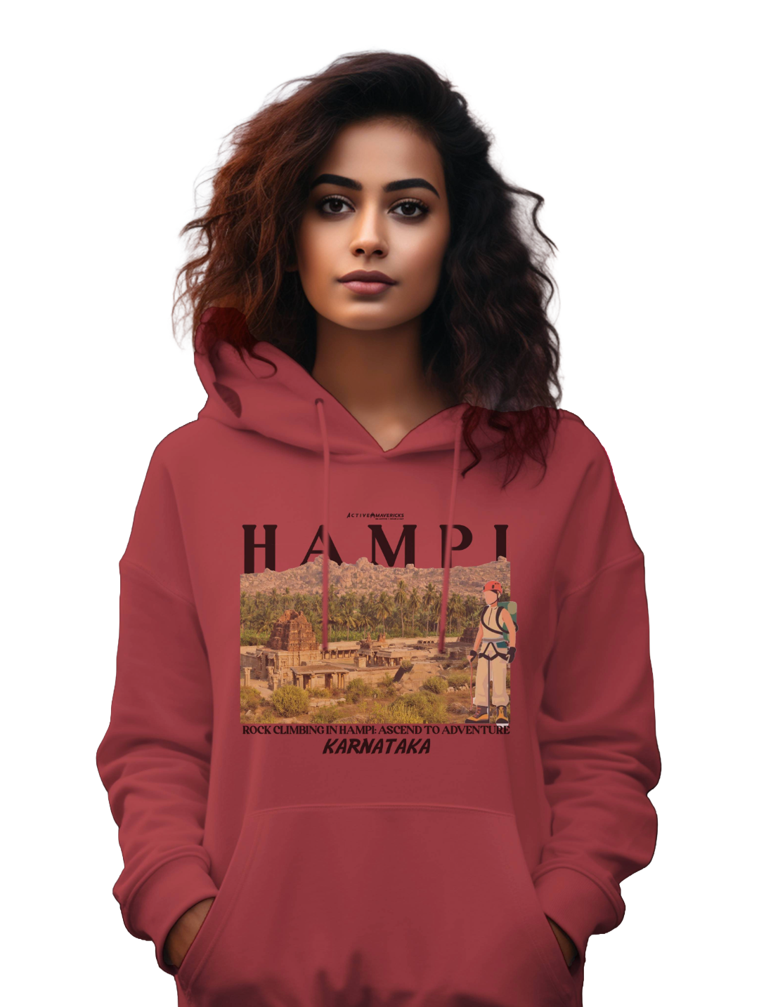 Women's HAMPI : KARNATAKA Hoodie