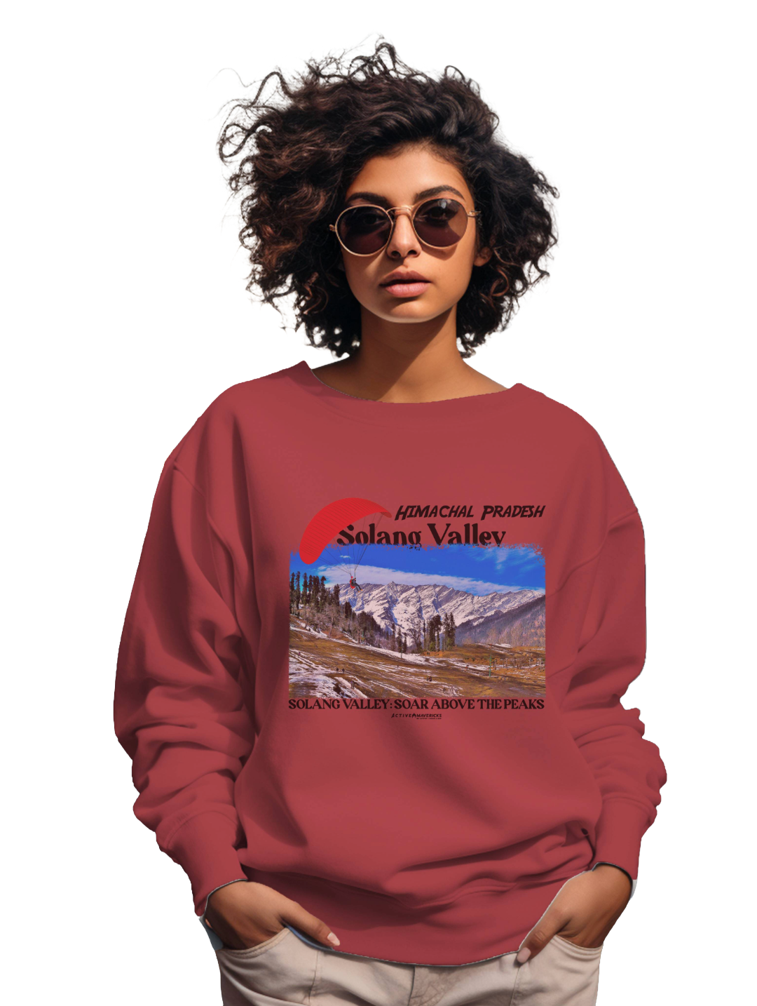 Women's SOLANG VALLEY  HIMACHAL PRADESH Sweatshirt