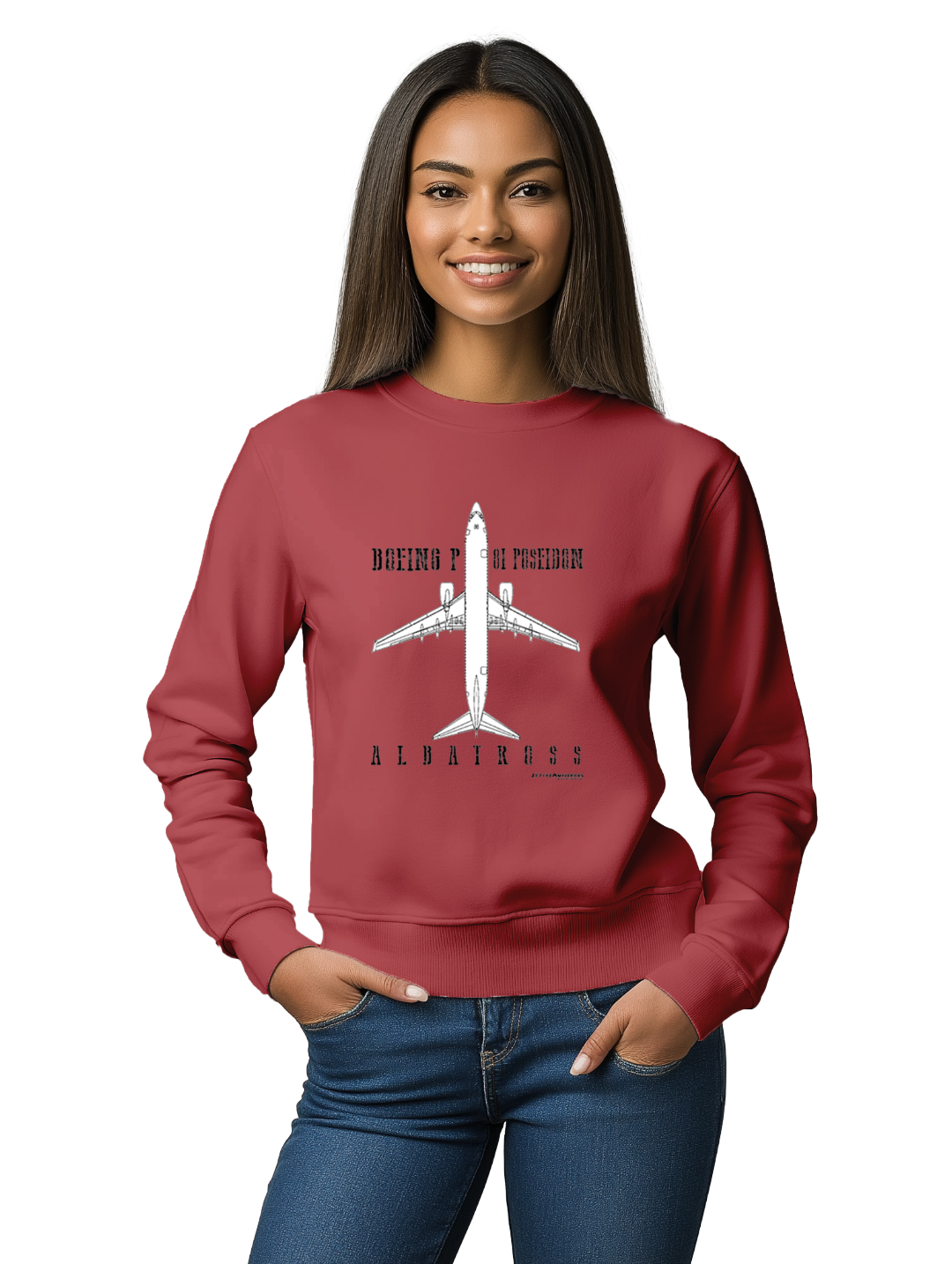 Womens BOEING P8I ALBATROSS Sweatshirt