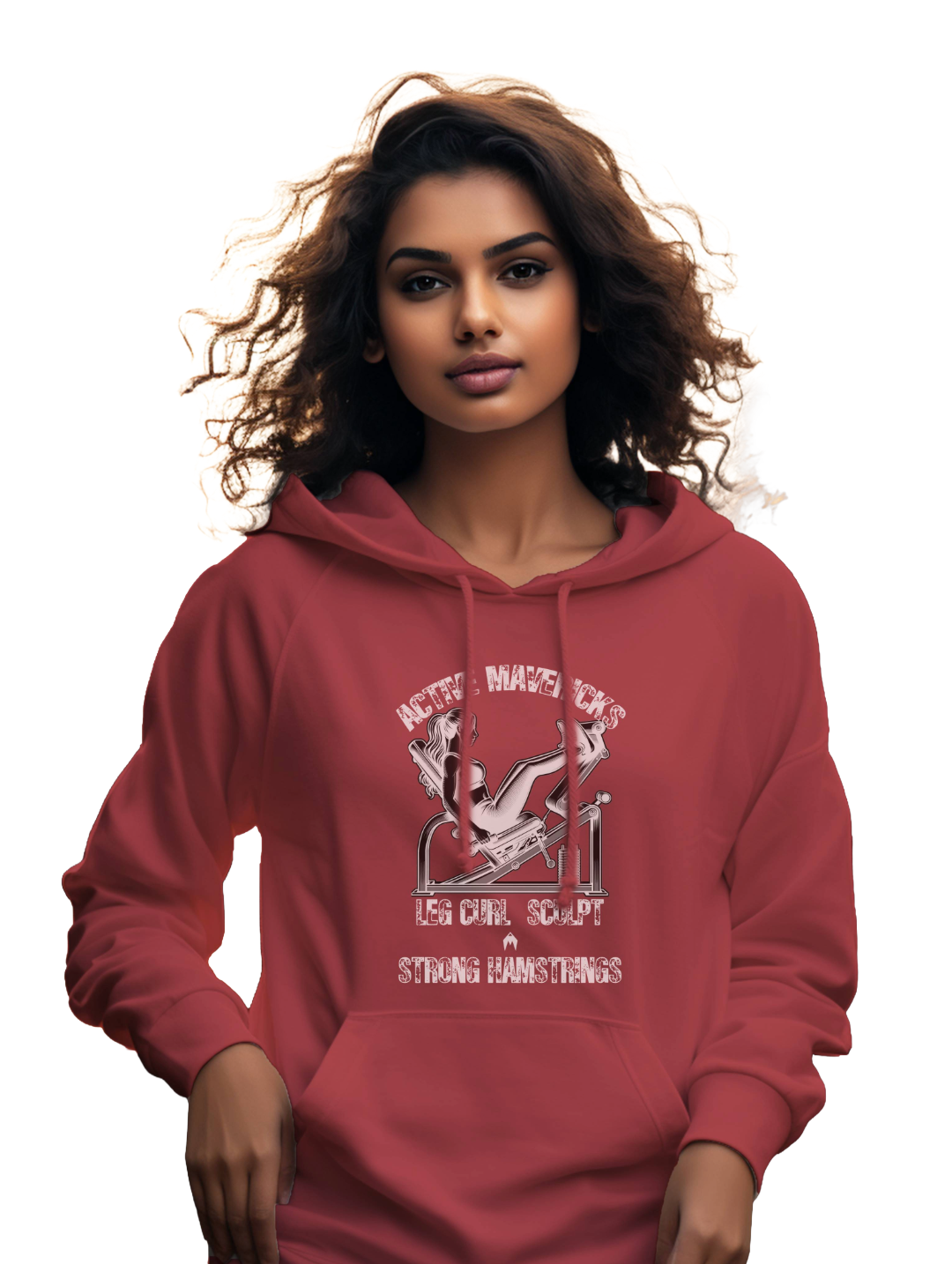 Women's LEG CURL SCULPT HOODIES
