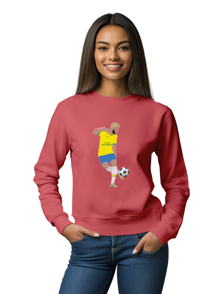 Women Dribber and Attacking Midfielder  Sweatshirt