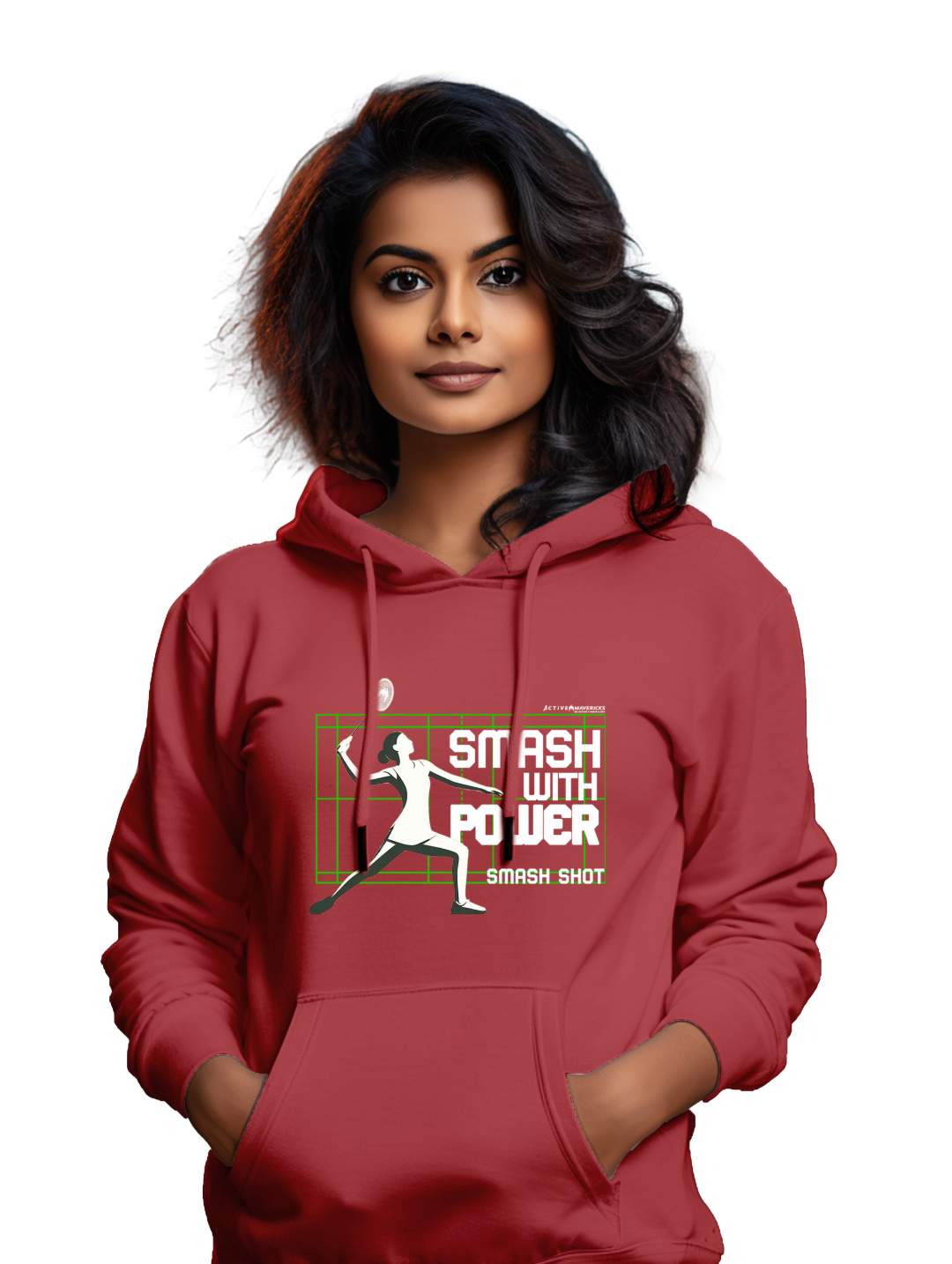 Womens Smash Shot Hoodie