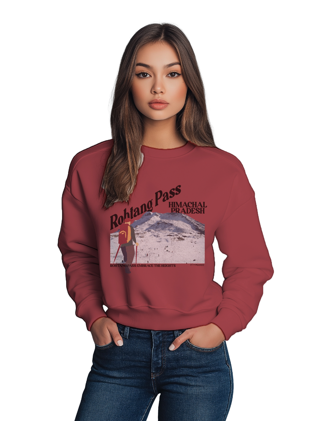 Women's ROHTANG PASS : HIMACHAL PRADESH Sweatshirt