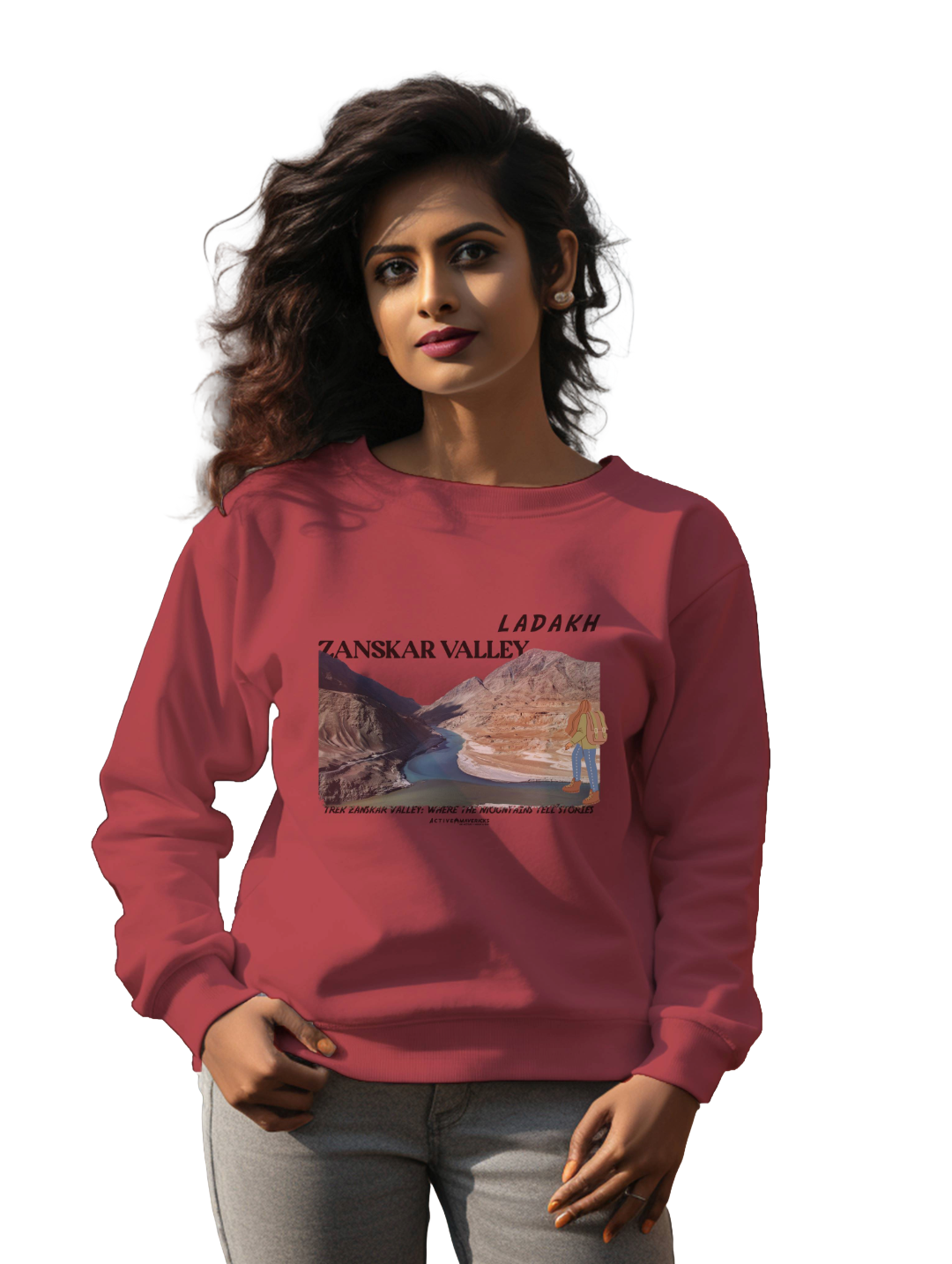 Women's ZANSKAR VALLEY : LADAKH Sweatshirt