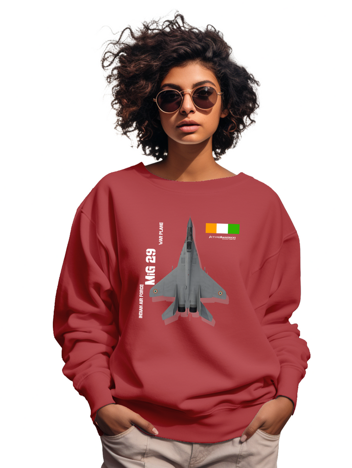Womens  MIG 29  swetashirt
