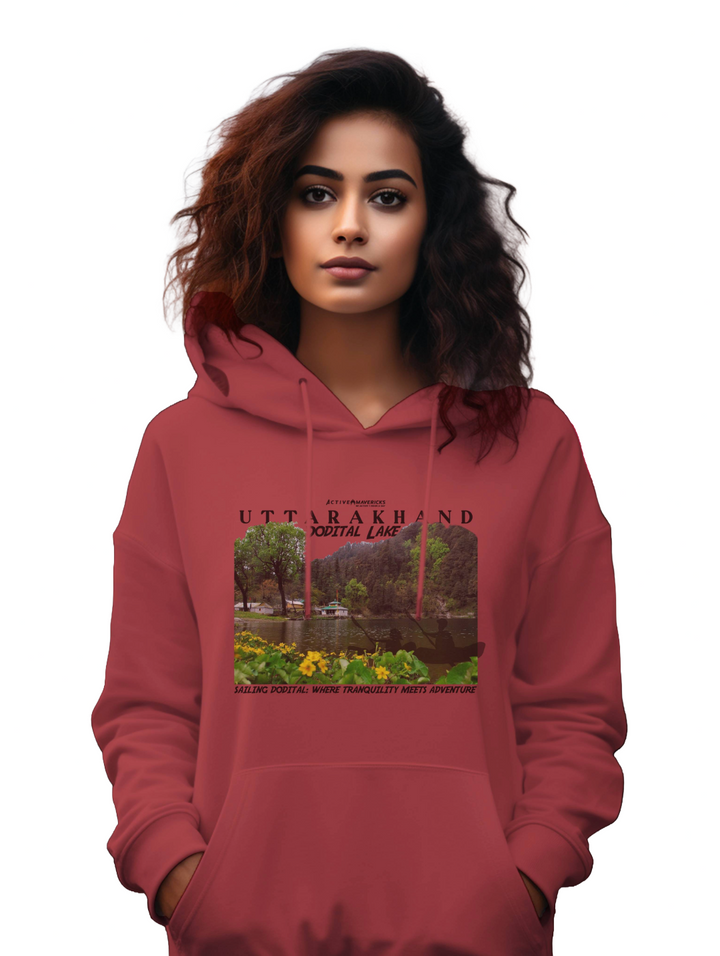 Women's DODITAL LAKE : UTTARAKHAND Hoodie