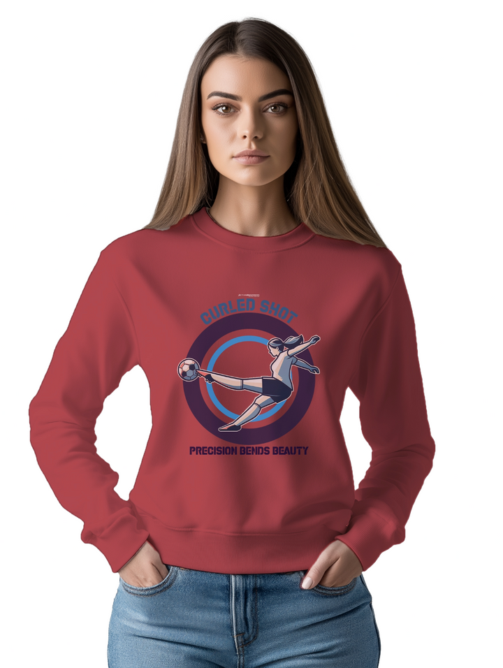 Womens CURLED SHOT  Sweatshirt