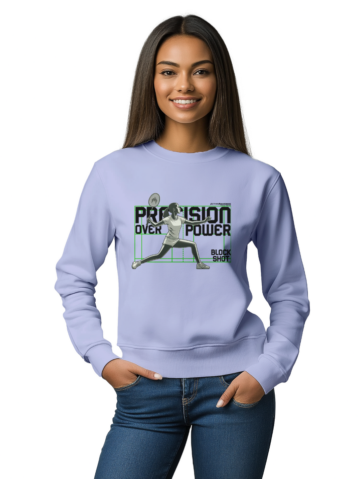 Womens BLOCK SHOT Sweatshirt