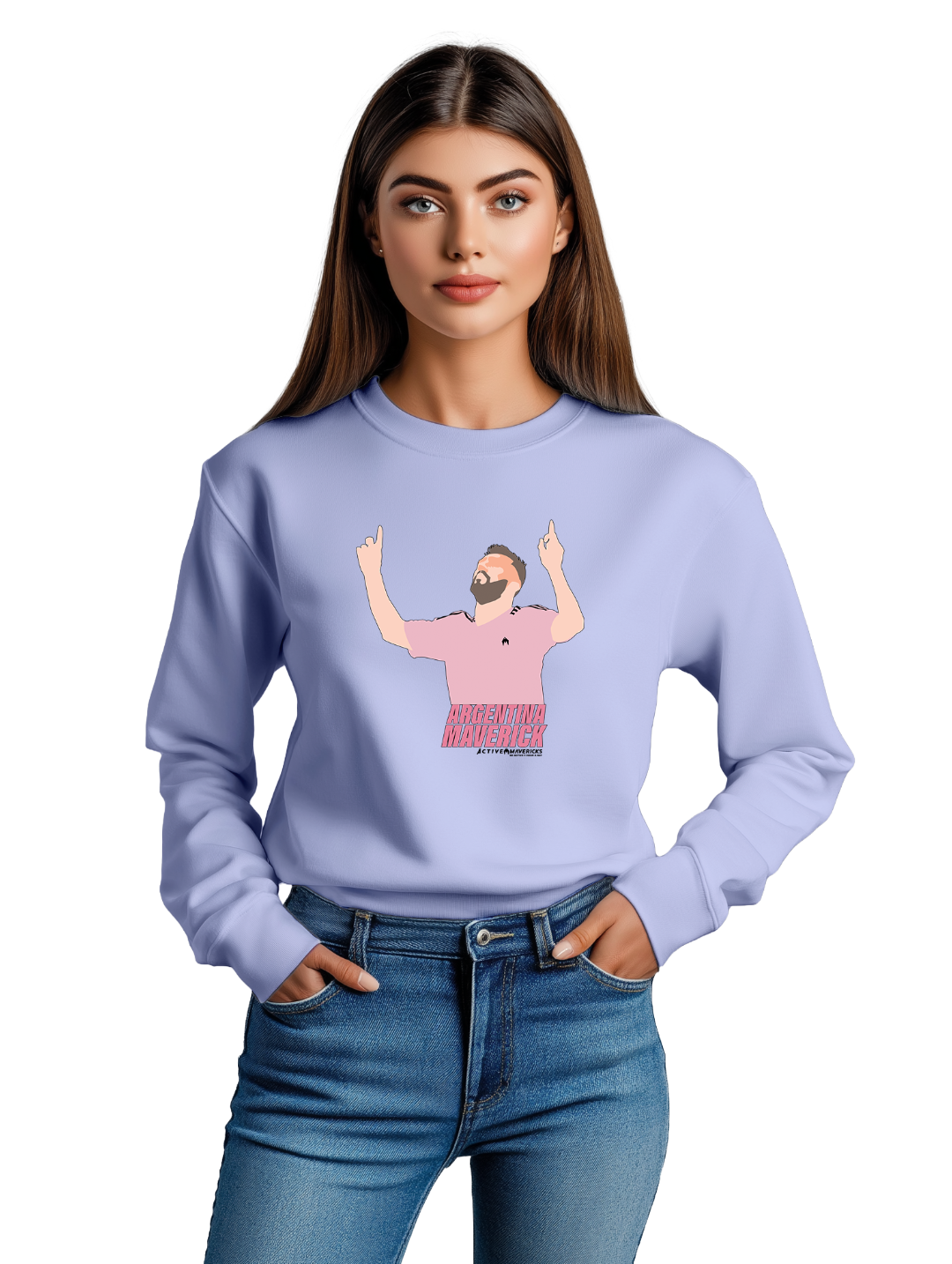 Women Legend of football Maverick  Sweatshirt