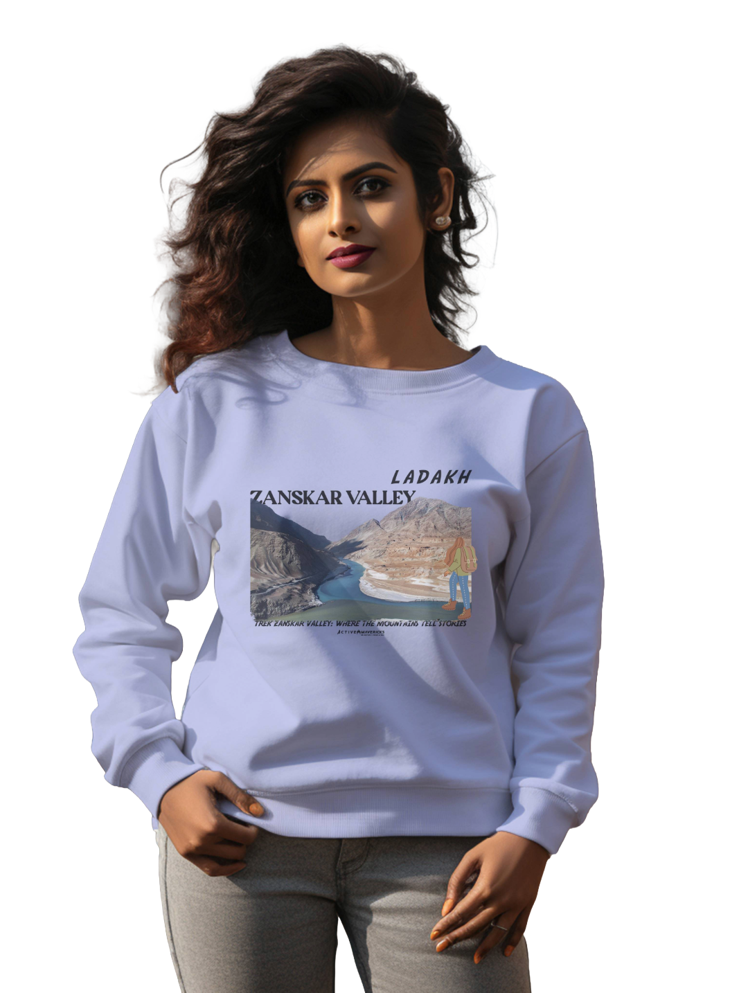 Women's ZANSKAR VALLEY : LADAKH Sweatshirt