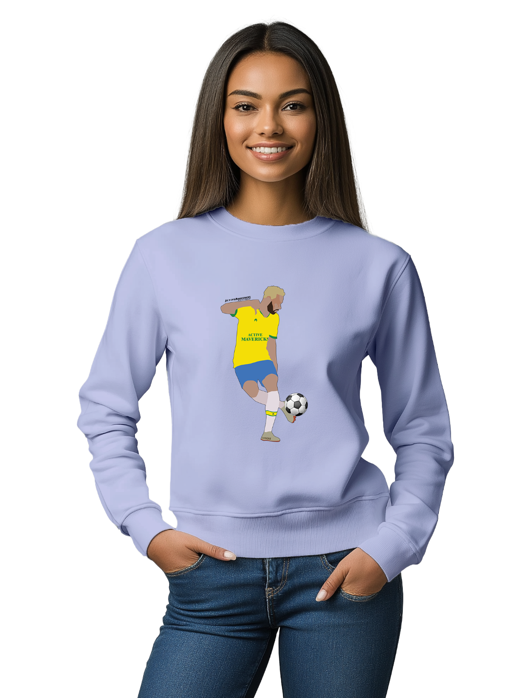Women Dribber and Attacking Midfielder  Sweatshirt