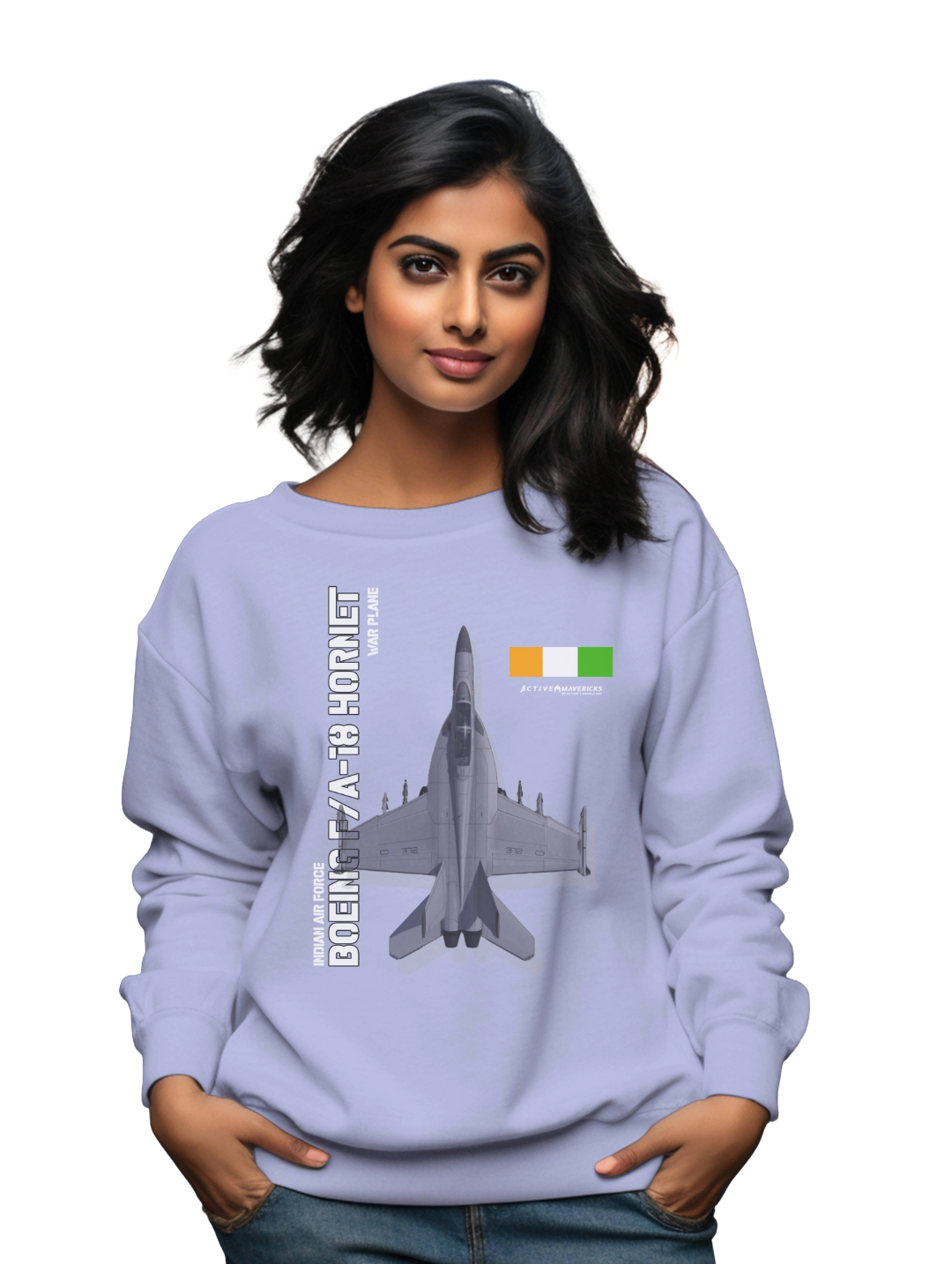Womens  BOEING F/A 18 HORNET SWEATSHIRT
