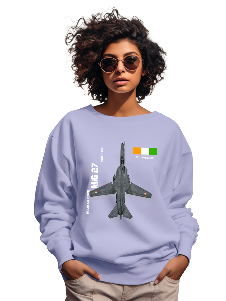 Womens  MIG 27 sweatshirt