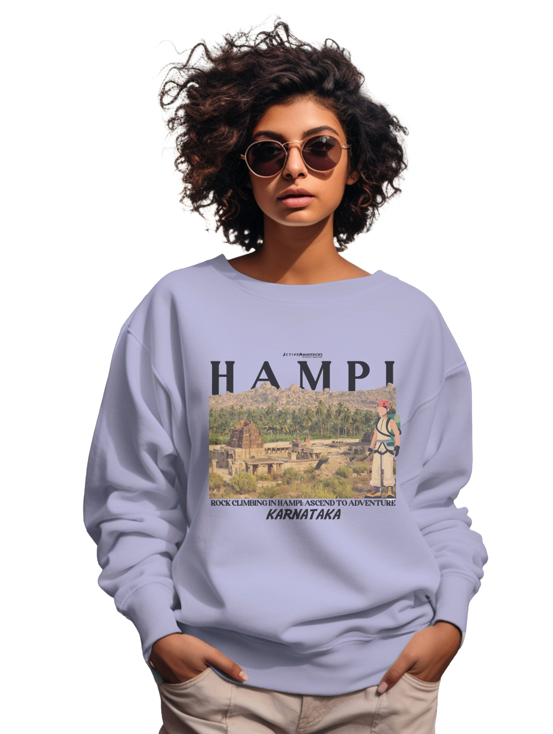 Women's HAMPI : KARNATAKA Sweatshirt