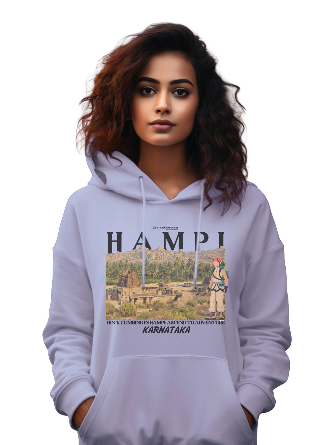 Women's HAMPI : KARNATAKA Hoodie