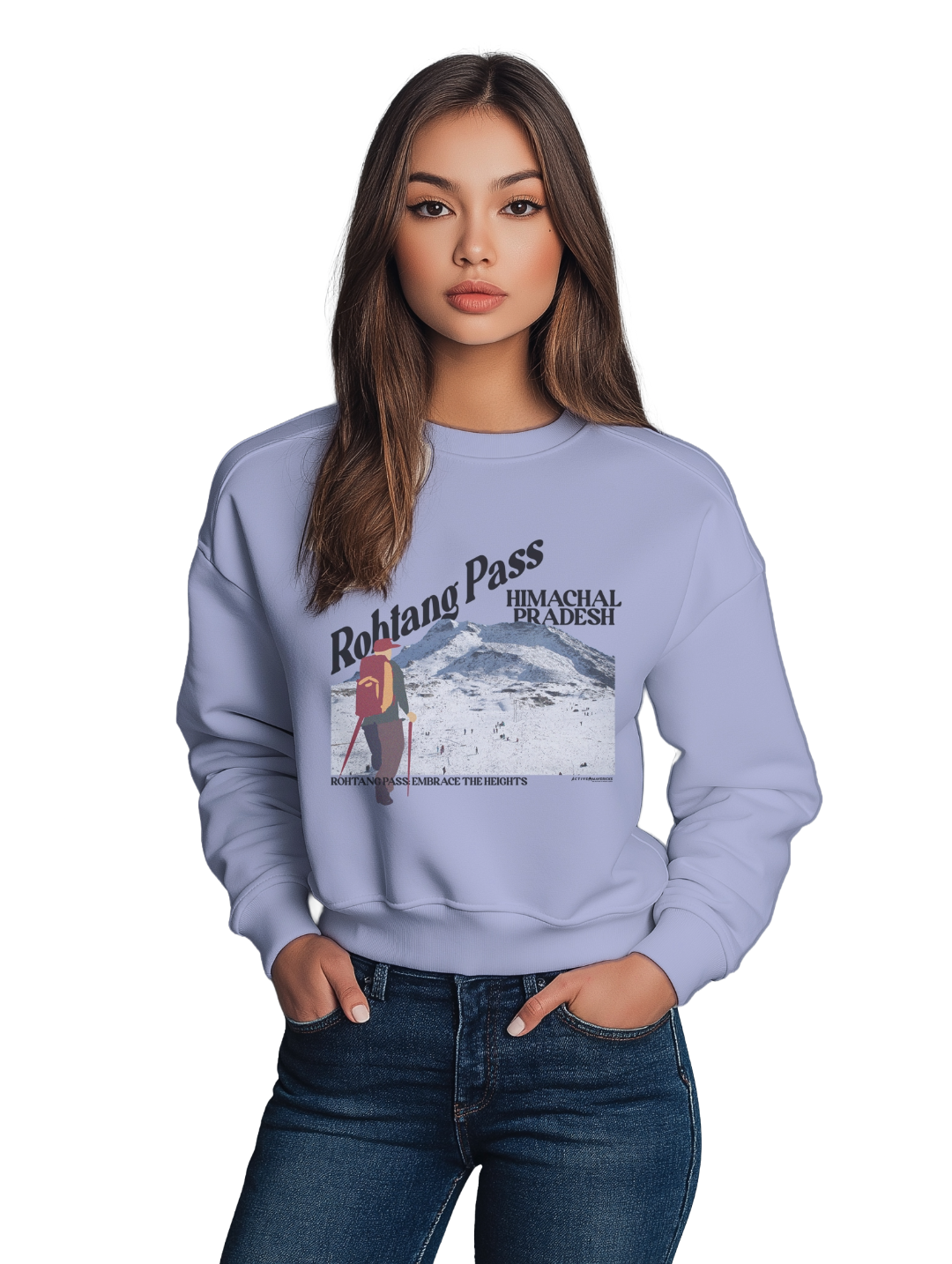 Women's ROHTANG PASS : HIMACHAL PRADESH Sweatshirt