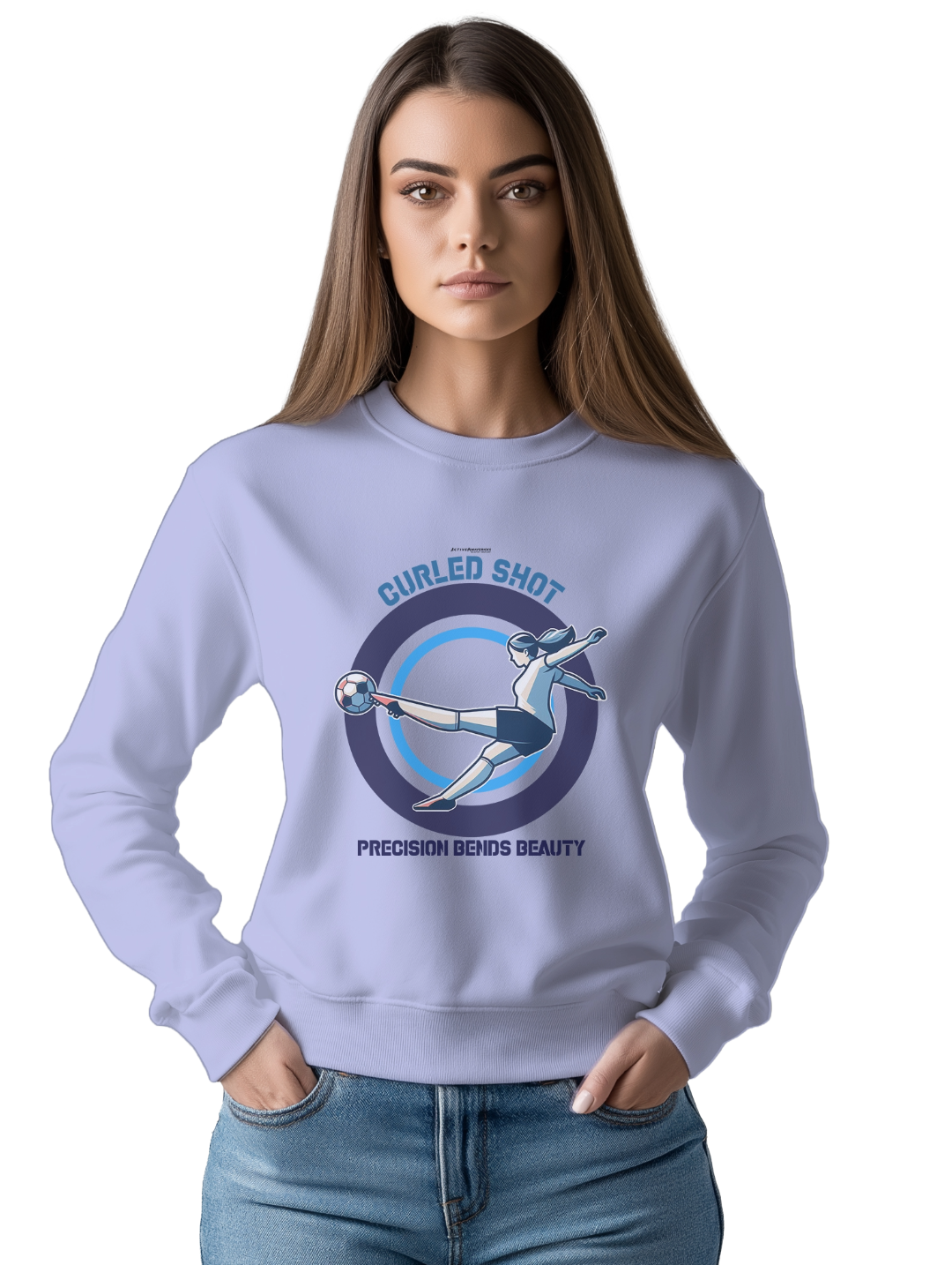 Womens CURLED SHOT  Sweatshirt