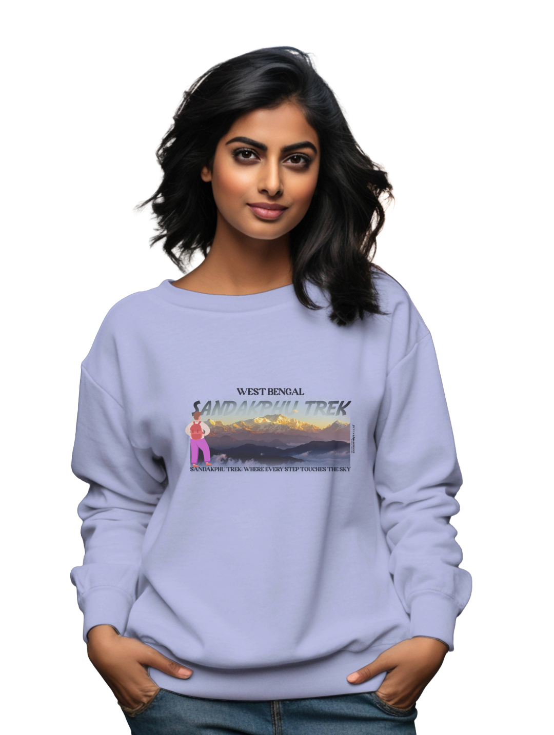 Women's SANDAKPHU TREK : WEST BENGAL Sweatshirt