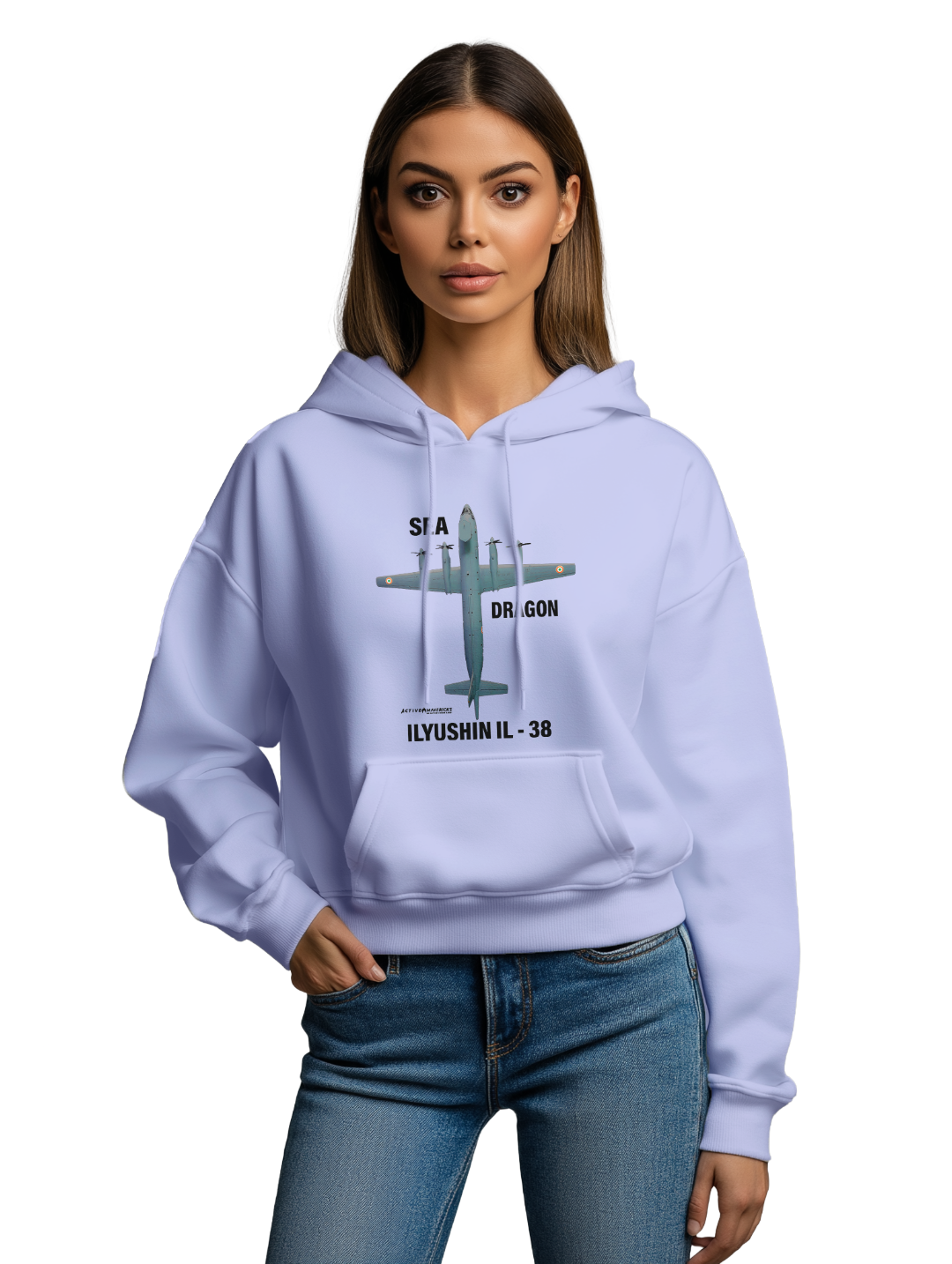 Womens ILYUSHIN IL 38 hoodie