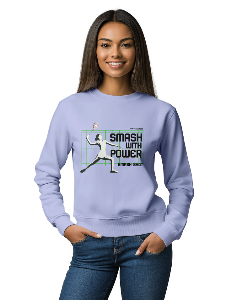 Womens SMASH SHOT Sweatshirt