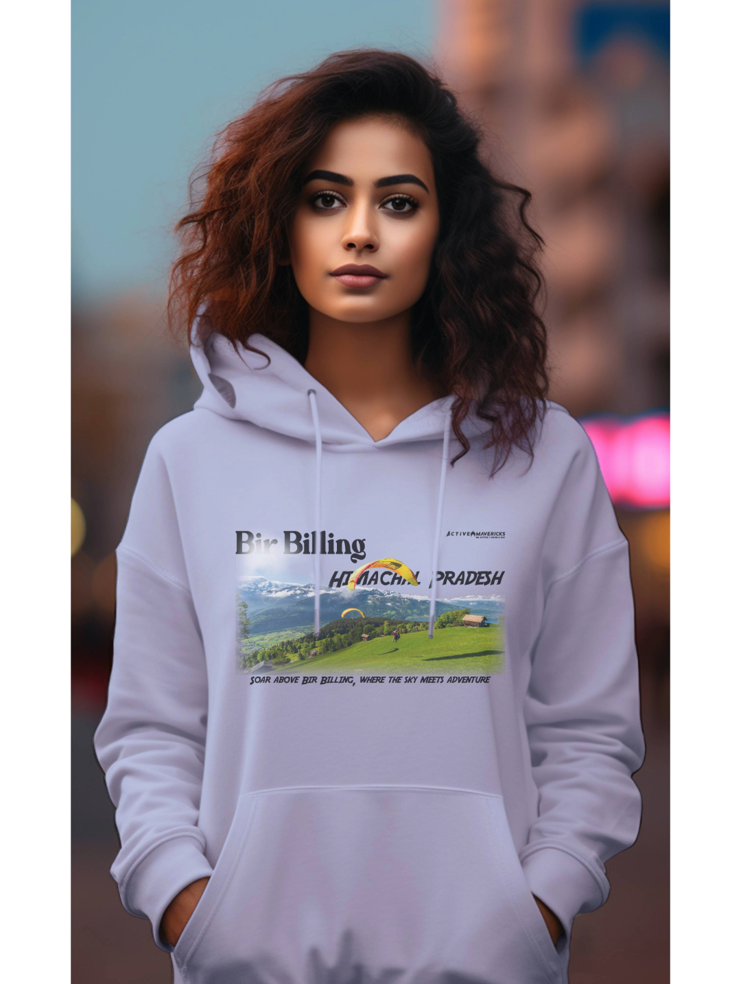 Women's BIR BILLING : HIMACHAL PRADESH Hoodie